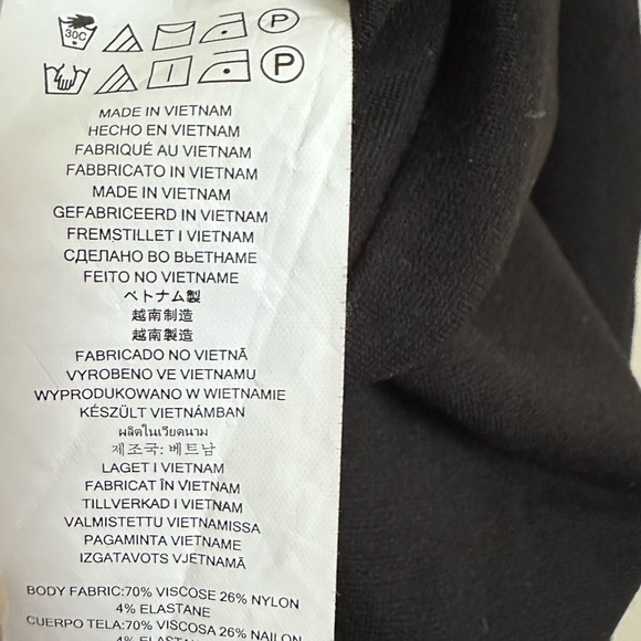 Michael Kors Faux Leather Stripe Leggings - Picture 4 of 5